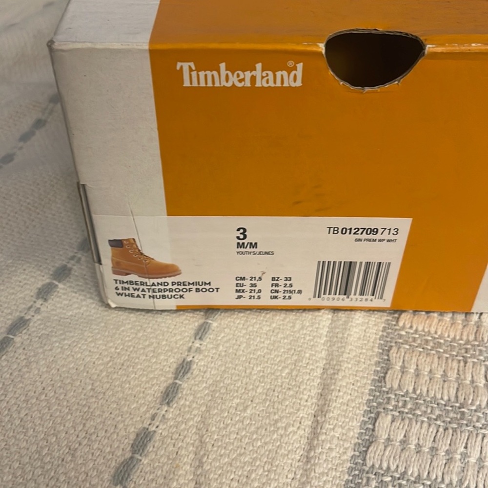 Kids timberland new boot